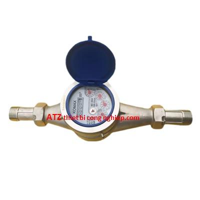 KOMAX - đồng hồ nước thân Inox - nối ren - mặt bích - DN15 đến DN500